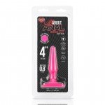 Анальная пробка из ультрабархатистого силикона класса люкс Seamless Silicone Butt Plug - розовая - 10 см Анальная пробка из ультрабархатистого силикона класса люкс Seamless Silicone Butt Plug - розовая - 10 см