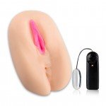 Мастурбатор вагина-анус Тера Патрик - TERA PATRICK с вибрацией - телесный - 16 см