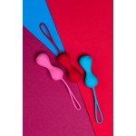 Набор двойных вагинальных шариков для продвинутых Satisfyer Power Balls различного веса Набор двойных вагинальных шариков для продвинутых Satisfyer Power Balls различного веса