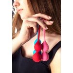 Набор двойных вагинальных шариков для продвинутых Satisfyer V Balls различного веса Набор двойных вагинальных шариков для продвинутых Satisfyer V Balls различного веса