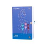 Набор двойных вагинальных шариков для продвинутых Satisfyer V Balls различного веса Набор двойных вагинальных шариков для продвинутых Satisfyer V Balls различного веса