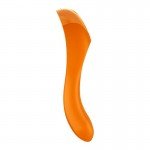 Универсальный многофункциональный вибратор на палец Satisfyer Candy Cane - оранжевый