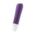 Мощная вибропуля со скошенным кончиком Satisfyer Ultra Power Bullet 2 - фиолетовая - 11 см