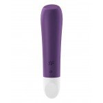 Мощная вибропуля со скошенным кончиком Satisfyer Ultra Power Bullet 2 - фиолетовая - 11 см