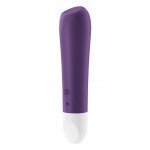 Мощная вибропуля со скошенным кончиком Satisfyer Ultra Power Bullet 2 - фиолетовая - 11 см