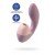 Вакуумно-волновой стимулятор клитора с гибким вагинальным вибратором Satisfyer Supernova - сиреневый