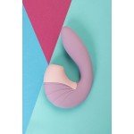 Вакуумно-волновой стимулятор клитора с гибким вагинальным вибратором Satisfyer Supernova - сиреневый Вакуумно-волновой стимулятор клитора с гибким вагинальным вибратором Satisfyer Supernova - сиреневый