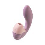 Вакуумно-волновой стимулятор клитора с гибким вагинальным вибратором Satisfyer Supernova - сиреневый Вакуумно-волновой стимулятор клитора с гибким вагинальным вибратором Satisfyer Supernova - сиреневый