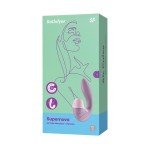 Вакуумно-волновой стимулятор клитора с гибким вагинальным вибратором Satisfyer Supernova - сиреневый Вакуумно-волновой стимулятор клитора с гибким вагинальным вибратором Satisfyer Supernova - сиреневый