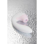 Вакуумно-волновой стимулятор клитора с гибким вагинальным вибратором Satisfyer Supernova - белый