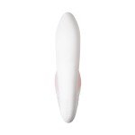 Вакуумно-волновой стимулятор клитора с гибким вагинальным вибратором Satisfyer Supernova - белый