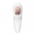 Вакуумно-волновой стимулятор с вибрацией для использования в паре Satisfyer Pro 4 Couples - белый Вакуумно-волновой стимулятор с вибрацией для использования в паре Satisfyer Pro 4 Couples - белый