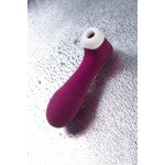 Вакуумно-волновой стимулятор клитора Satisfyer Pro 2 Generation 3 с вибрацией и насадкой имитирующей пульсацию воды - бордовый