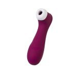 Вакуумно-волновой стимулятор клитора Satisfyer Pro 2 Generation 3 с вибрацией и насадкой имитирующей пульсацию воды - бордовый