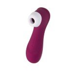 Вакуумно-волновой стимулятор клитора Satisfyer Pro 2 Generation 3 с вибрацией и насадкой имитирующей пульсацию воды - бордовый