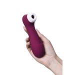 Вакуумно-волновой стимулятор клитора Satisfyer Pro 2 Generation 3 с вибрацией и насадкой имитирующей пульсацию воды - бордовый