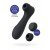 Вакуумно-волновой стимулятор клитора Satisfyer Pro 2 Generation 3 с вибрацией и насадкой имитирующей пульсацию воды - чёрный