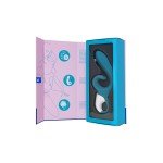 Гибкий вибратор-кролик с двумя независимыми моторами Satisfyer Hug me с возможностью управления через смартфон - синий - 21 см Гибкий вибратор-кролик с двумя независимыми моторами Satisfyer Hug me с возможностью управления через смартфон - синий - 21 см