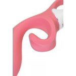 Гибкий вибратор-кролик с двумя независимыми моторами Satisfyer Hug me с возможностью управления через смартфон - розовый - 21 см Гибкий вибратор-кролик с двумя независимыми моторами Satisfyer Hug me с возможностью управления через смартфон - розовый - 21 см