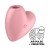Вакуумно-волновой стимулятор клитора с вибрацией Satisfyer Cutie Heart - розовый