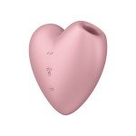 Вакуумно-волновой стимулятор клитора с вибрацией Satisfyer Cutie Heart - розовый Вакуумно-волновой стимулятор клитора с вибрацией Satisfyer Cutie Heart - розовый