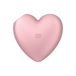 Вакуумно-волновой стимулятор клитора с вибрацией Satisfyer Cutie Heart - розовый Вакуумно-волновой стимулятор клитора с вибрацией Satisfyer Cutie Heart - розовый