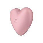 Вакуумно-волновой стимулятор клитора с вибрацией Satisfyer Cutie Heart - розовый Вакуумно-волновой стимулятор клитора с вибрацией Satisfyer Cutie Heart - розовый