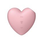 Вакуумно-волновой стимулятор клитора с вибрацией Satisfyer Cutie Heart - розовый Вакуумно-волновой стимулятор клитора с вибрацией Satisfyer Cutie Heart - розовый