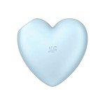 Вакуумно-волновой стимулятор клитора с вибрацией Satisfyer Cutie Heart - голубой Вакуумно-волновой стимулятор клитора с вибрацией Satisfyer Cutie Heart - голубой