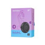 Вакуум-волновой стимулятор клитора с вибрацией Satisfyer Pro To Go 3 - чёрный Вакуум-волновой стимулятор клитора с вибрацией Satisfyer Pro To Go 3 - чёрный