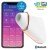 Вакуумно-волновой вибростимулятор Satisfyer Love Triangle с управлением со смартфона - белый