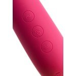 Вакуумно-волновой стимулятор Satisfyer Dual Love с вибрацией и управлением со смартфона - бордовый
