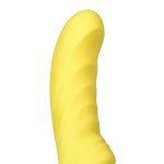 Вибратор для точки G - Satisfyer Vibes Yummy Sunshine со стимуляцией клитора - желтый - 22,5 см