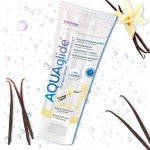 Медицинская смазка-гель на водной основе AQUAglide с ароматом и вкусом ванили - 100 мл Медицинская смазка-гель на водной основе AQUAglide с ароматом и вкусом ванили - 100 мл