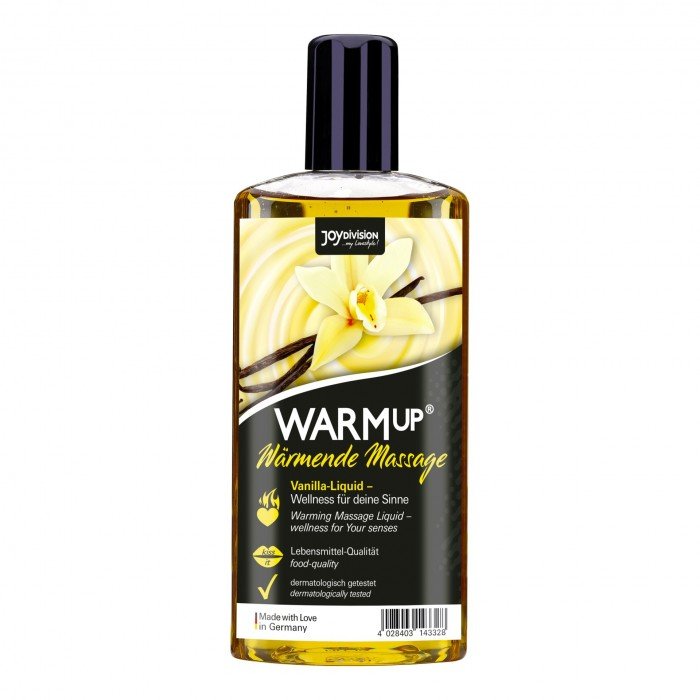 Смазка-бальзам для интимных ласк и массажа WARMup с согревающим эффектом при дыхании - Ваниль - 150 мл Смазка-бальзам для интимных ласк и массажа WARMup с согревающим эффектом при дыхании - Ваниль - 150 мл