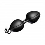 Вагинальные шарики Joyballs Secret со смещенным центром тяжести - чёрные Вагинальные шарики Joyballs Secret со смещенным центром тяжести - чёрные