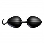 Вагинальные шарики Joyballs Secret со смещенным центром тяжести - чёрные Вагинальные шарики Joyballs Secret со смещенным центром тяжести - чёрные