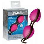 Вагинальные шарики Joyballs Secret со смещенным центром тяжести - розовые