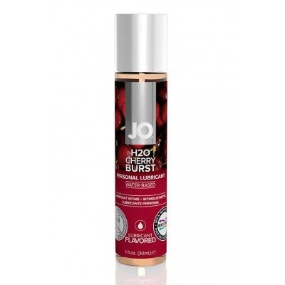 Съедобная оральная смазка с ароматом вишни JO Flavored Cherry Burst - 30 мл
