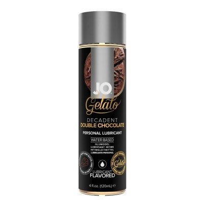 Съедобная оральная смазка JO Gelato Decadent Double Chocolate - Яркий вкус двойного шоколада - 120 мл