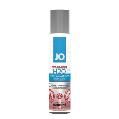 Возбуждающая смазка-лубрикант на водной основе JO Personal Lubricant H2O Warming - 30 мл