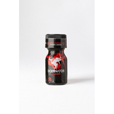 Идеальный для БДСМ практик с крепким ароматом попперс Dominator Black - сила 7/10 - 10 мл
