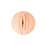 Мастурбатор в чехле двусторонний вагина и анус JOS Lulu - телесный - 14,5 см