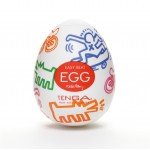 Мастурбатор-яйцо Tenga Egg - Keith Haring Street Мастурбатор-яйцо Tenga Egg - Keith Haring Street