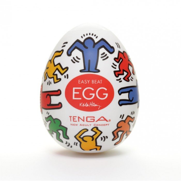 Мастурбатор-яйцо Tenga Egg - Keith Haring Dance