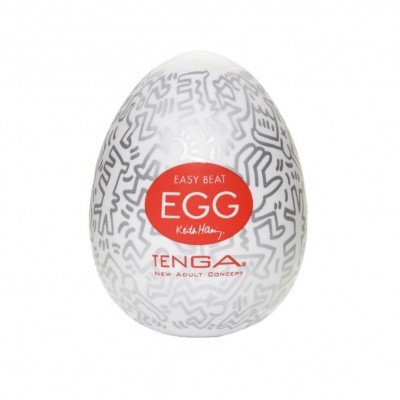Мастурбатор-яйцо Tenga Egg - Keith Haring Party