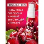 Съедобная смазка-гель Tutti Frutti OraLove со вкусом Вишни - 30 гр
