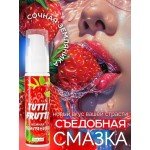 Съедобная смазка-гель Tutti Frutti OraLove со вкусом Земляники - 30 гр