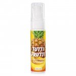 Съедобная смазка-гель Tutti Frutti OraLove со вкусом Тропических фруктов - 30 гр