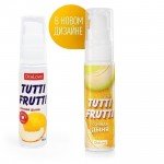 Съедобная смазка-гель Tutti Frutti OraLove со вкусом Сочной дыни - 30 гр
